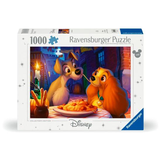 Ravensburger Puzzle Dama e o Vagabundo 1000 Peças