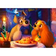 Ravensburger Puzzle Dama e o Vagabundo 1000 Peças