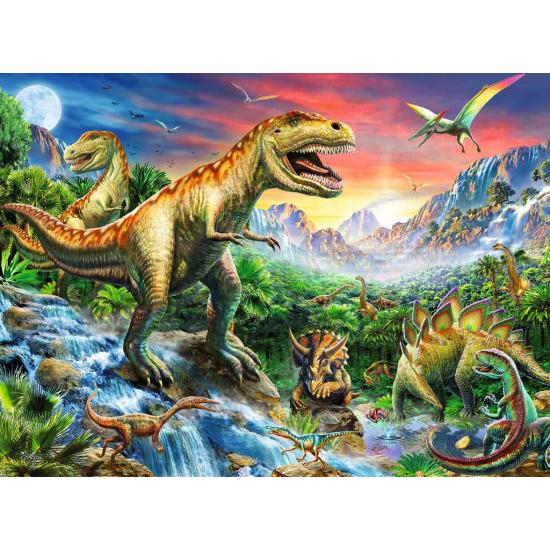 Puzzle Ravensburger A Era dos Dinossauros XXL de 100 Peças