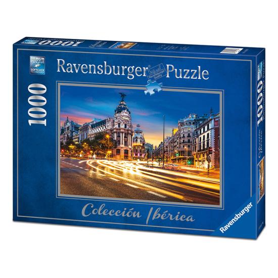 Ravensburger Puzzle A Gran Vía, Madrid 1000 Peças