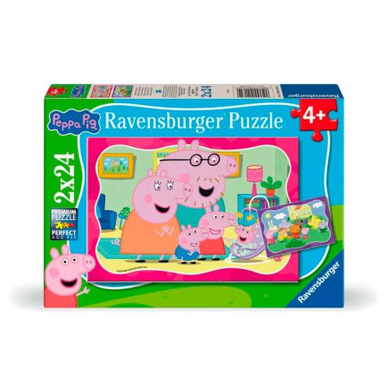 Puzzle Ravensburger Irmã Da Peppa Pig 2x24 Peças