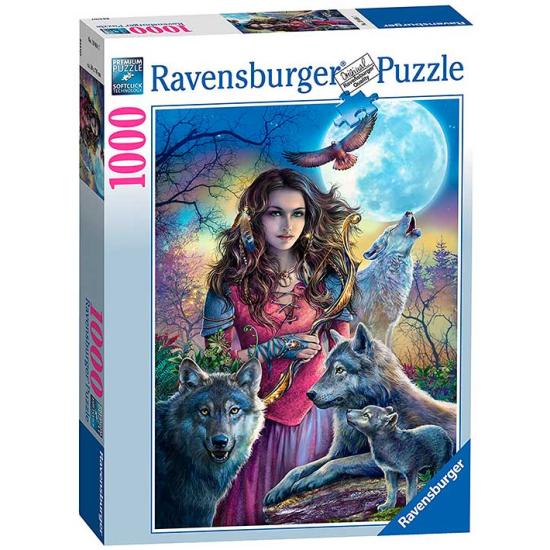 Puzzle Ravensburger A Madrinha dos Lobos 1000 Peças
