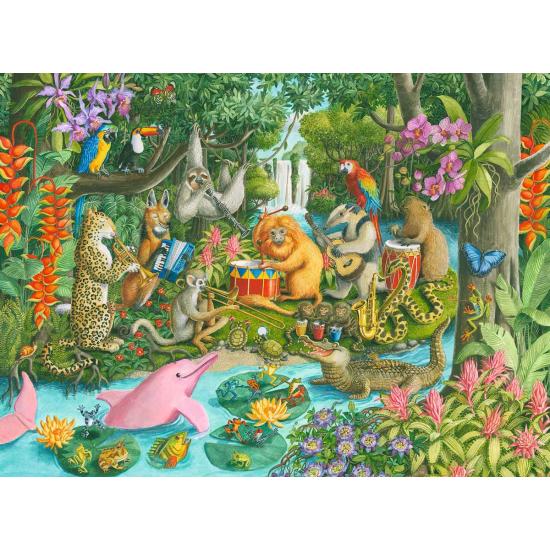 Puzzle Ravensburger A Orquestra dos Animais XXL 200 Pçs