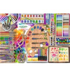 Puzzle Ravensburger A Paleta Do Artista XXL 500 Pçs