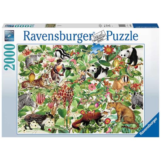 Ravensburger o Puzzle da selva 2000 peças