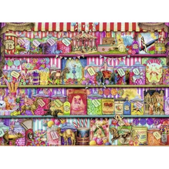 Puzzle Ravensburger A Loja De Doces 500 Peças