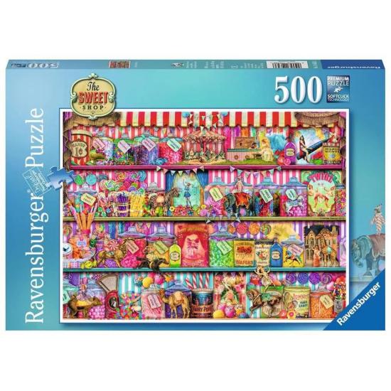 Puzzle Ravensburger A Loja De Doces 500 Peças