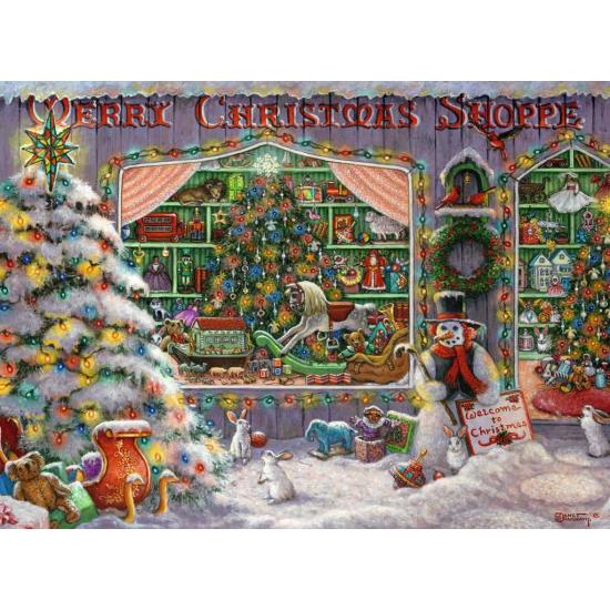 Ravensburger The Christmas Shop Puzzle 500 peças