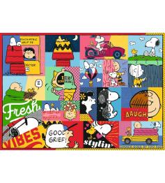 Puzzle Ravensburger A vida de Peanuts de 1000 peças