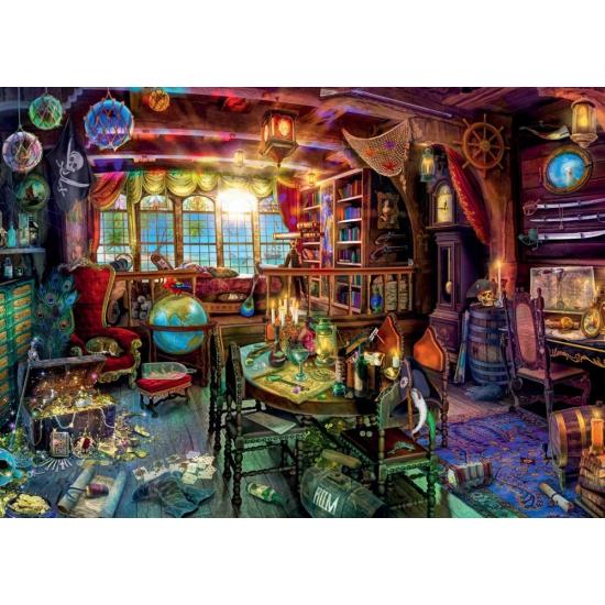Puzzle Ravensburger A Vida do Pirata 1000 Peças