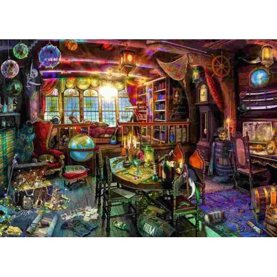 Puzzle Ravensburger A Vida De Um Pirata de 1000 peças