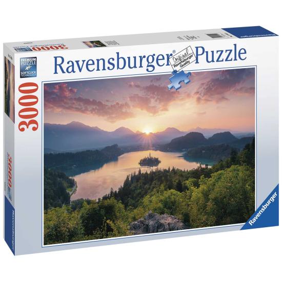Puzzle Ravensburger Lago Bled, Eslovênia de 3000 Pçs