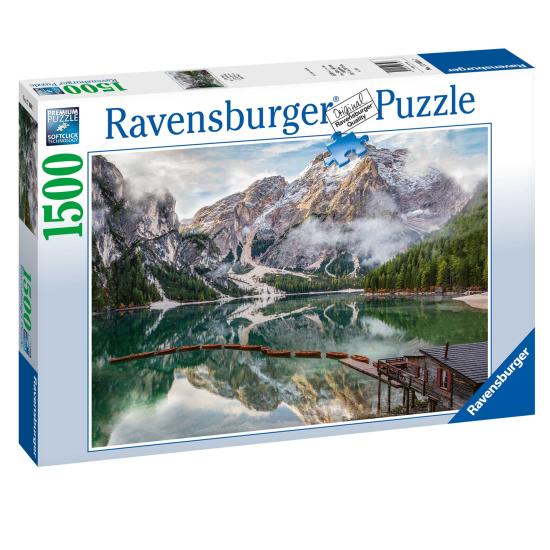 Puzzle Ravensburger Lago Braies de 1500 peças