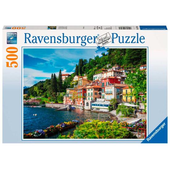 Puzzle Ravensburger Lake Como, Itália 500 peças