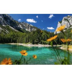 Puzzle Ravensburger Lago Verde Cerca De Tragöb de 1000 peças