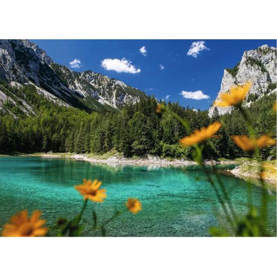 Puzzle Ravensburger Lago Verde Cerca De Tragöb de 1000 peças