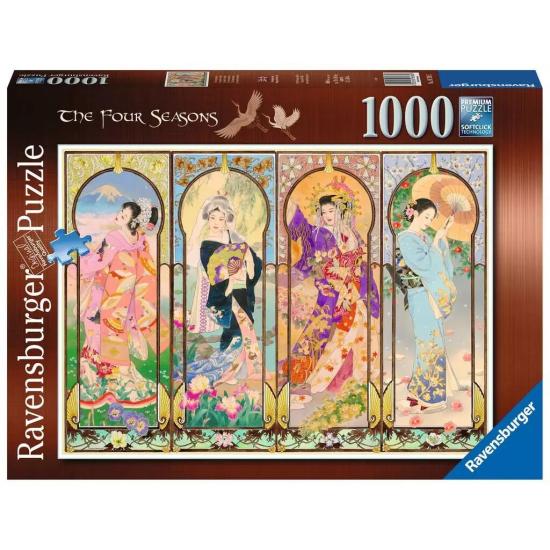 Puzzle Ravensburger As Quatro Estações de 1000 Peças Puzzle Ravensburger As Quatro Estações de 1000 Peças