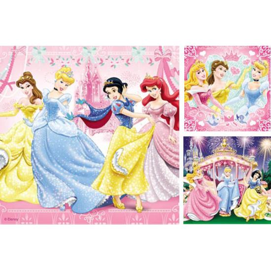Puzzle Ravensburger As Princesas 3 x 49 Peças