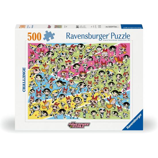 Puzzle Ravensburger Challenge The Powerpuff Girls 500 Peças