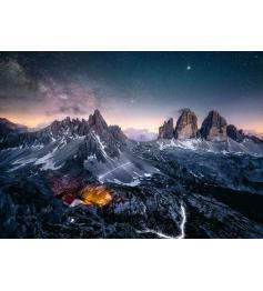 Puzzle Ravensburger Os Três Picos de Lavaredo, Dolomitas 1000P