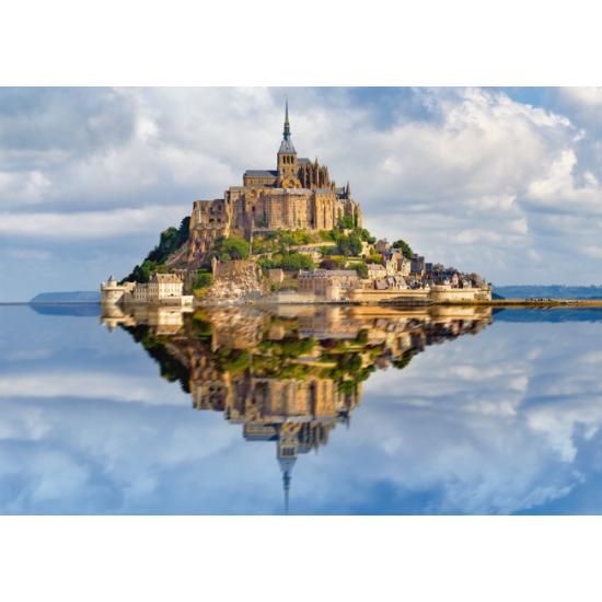 Puzzle Ravensburger Le Mont Saint Michel 1000 peças