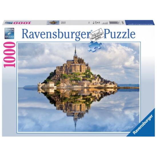 Puzzle Ravensburger Le Mont Saint Michel 1000 peças