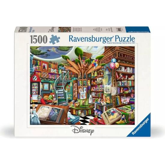 Puzzle Ravensburger Livraria Mágica da Disney de 1500 Pçs