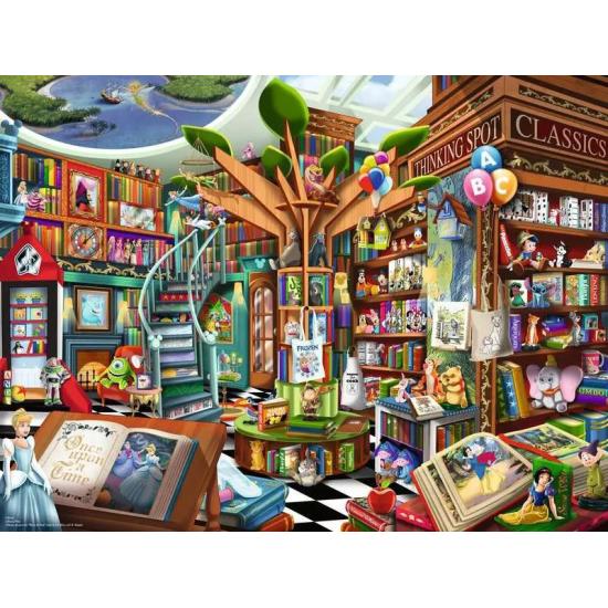 Puzzle Ravensburger Livraria Mágica da Disney de 1500 Pçs
