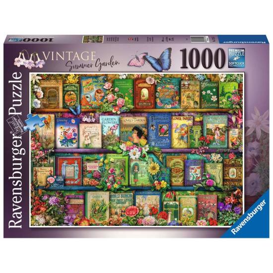 Puzzle Ravensburger Livros da Jardinagem de 1000 peças