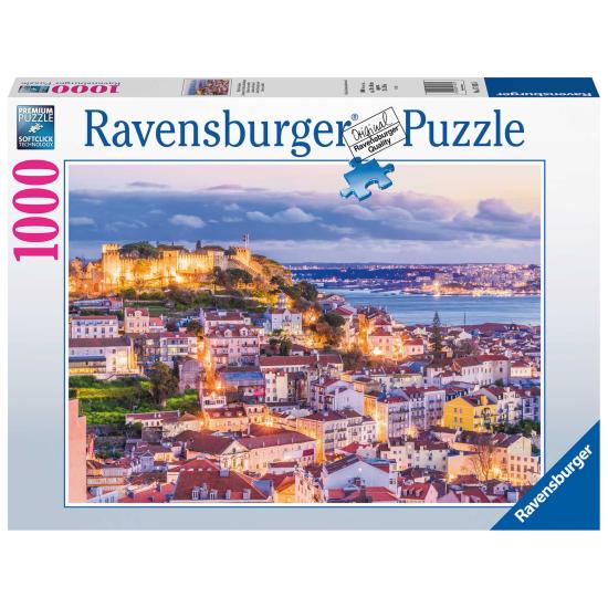 Puzzle Ravensburger Lisboa e o seu Castelo de 1000 Peças Puzzle Ravensburger Lisboa e o seu Castelo de 1000 Peças