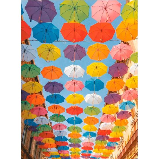 Puzzle Ravensburger Chuva de Cores 500 Peças