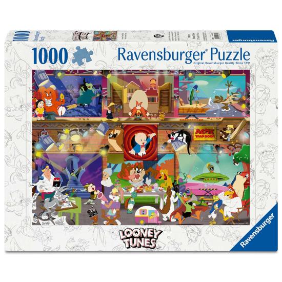 Puzzle Ravensburger Looney Tunes Studio 1000 peças