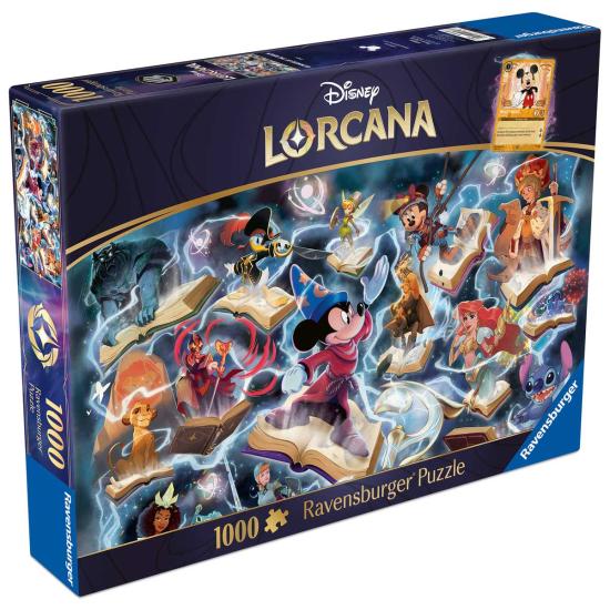 Puzzle Ravensburger Lorcana Disney: Acero de 1000 Pçs