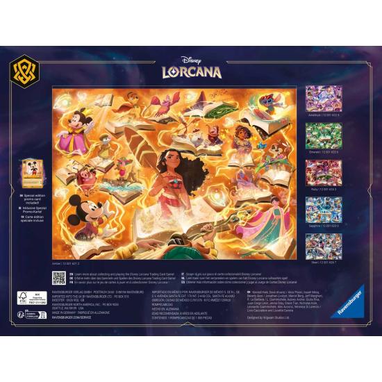 Puzzle Ravensburger Lorcana Disney: Ambar de 1000 Pçs