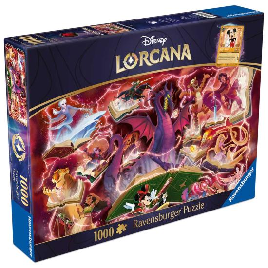 Puzzle Ravensburger Lorcana Disney: Rubí de 1000 Pçs