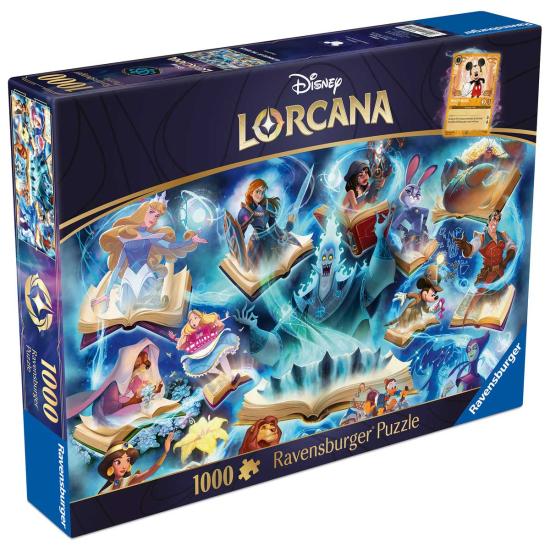 Puzzle Ravensburger Lorcana Disney: Zafiro de 1000 Pçs