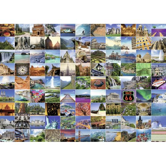 Puzzle Ravensburger Os 99 lugares mais bonitos do mundo de 1000 Puzzle Ravensburger Os 99 lugares mais bonitos do mundo de 1000