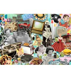 Puzzle Ravensburger Os Anos 50 de 1000 Peças