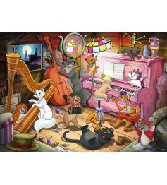 Puzzle Ravensburger Os Aristogatos de 1000 Peças