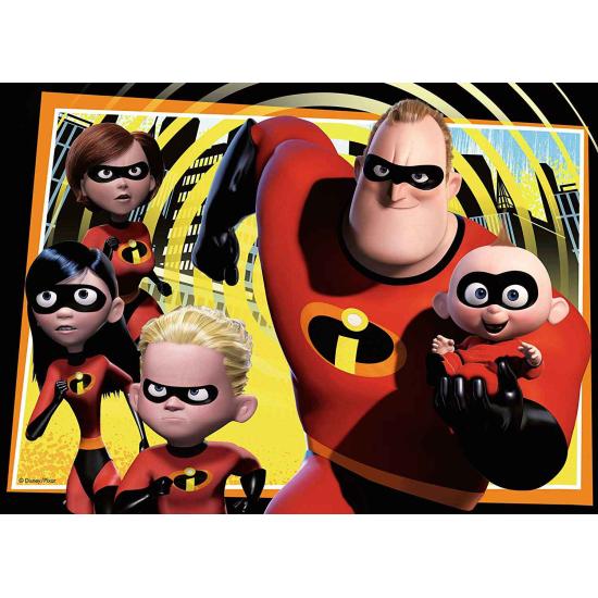 Ravensburger Os Incríveis 2 Puzzle 4 x 100 Peças