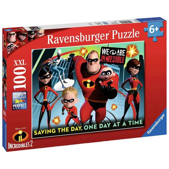 Ravensburger Os Incríveis 2 Puzzle, XXL 100 Peças