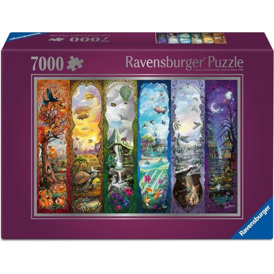 Puzzle Ravensburger Seis Portais, 7000 peças