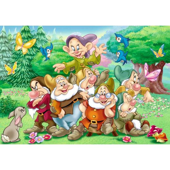 Puzzle Ravensburger Os Sete Anões 2x24 Peças