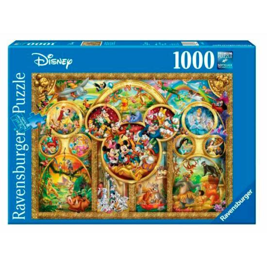 Puzzle Ravensburger Os Temas Mais Lindos da Disney 1000 Pzs