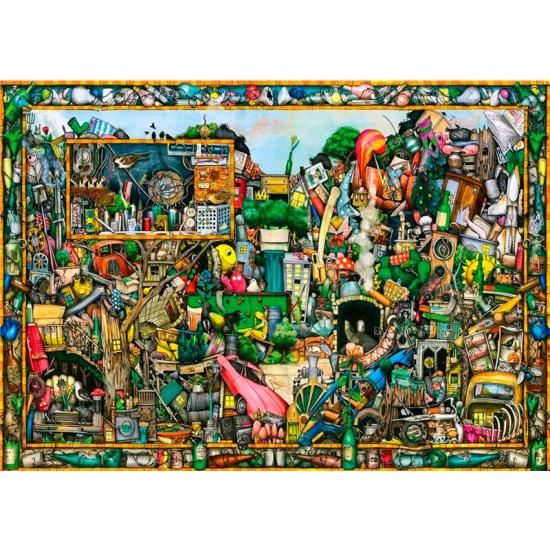 Puzzle Ravensburger Os Tesouros de um Tempo 1000 Peças