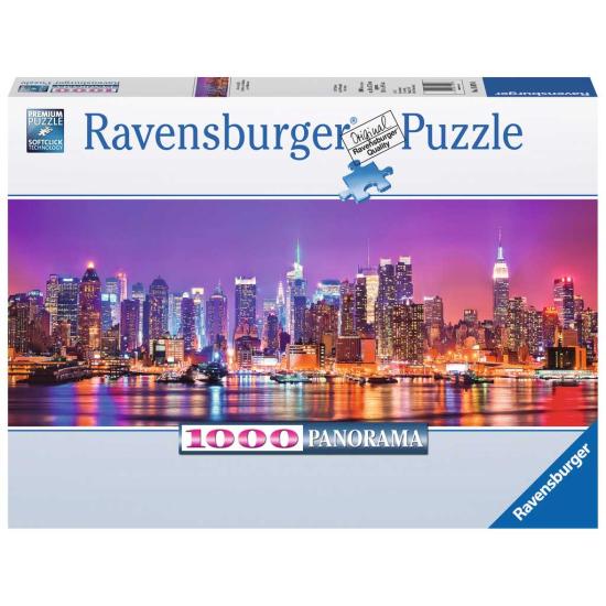 Puzzle Ravensburger Lights of Manhattan 1000 peças