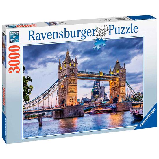 Puzzle Ravensburger com boa aparência, Londres! de 3000 peças