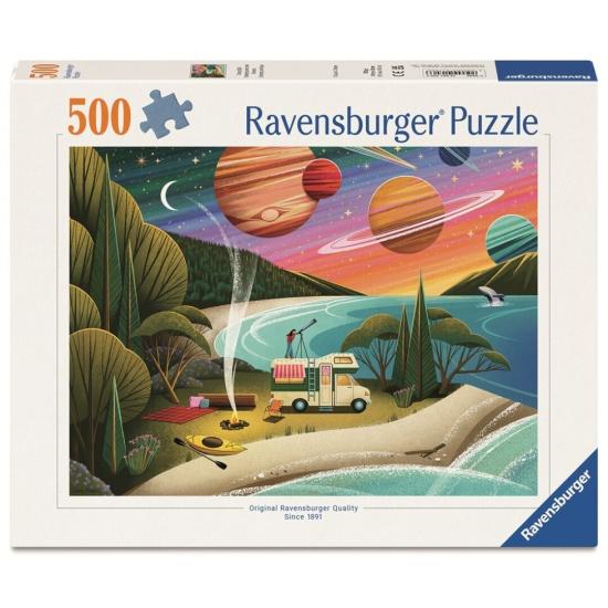 Puzzle Ravensburger Local de Acampamento de 500 Peças