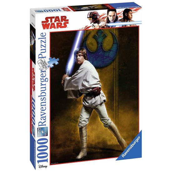Puzzle Ravensburger Luke Skywalker, Star Wars 1000 peças
