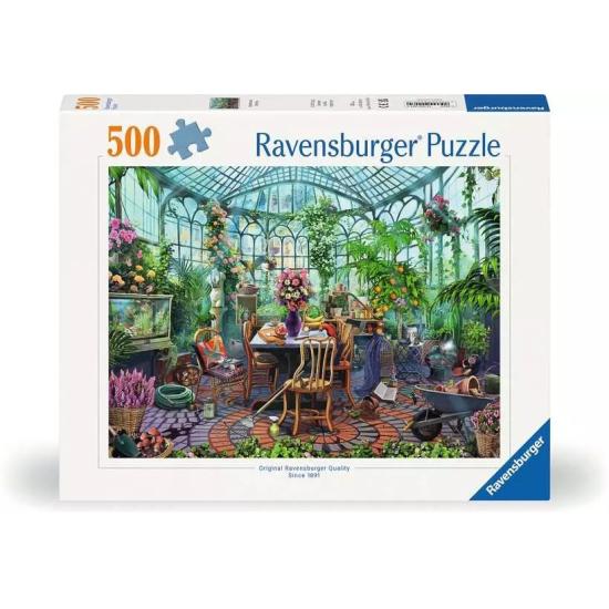 Puzzle Ravensburger Manhãs Na Estufa 500 Peças
